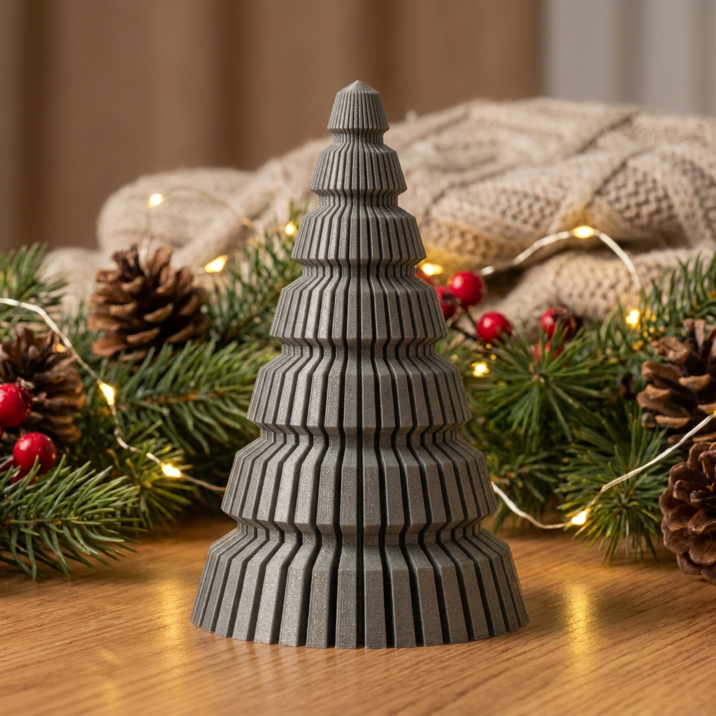 Arbolitos de navidad estilo Japandi