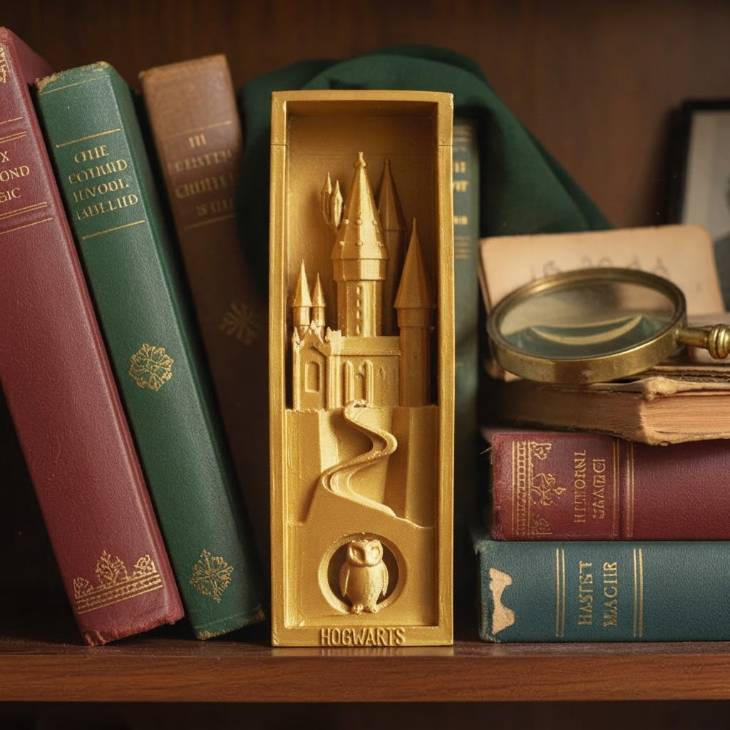 Apoyalibros de Hogwarts - Book Nook