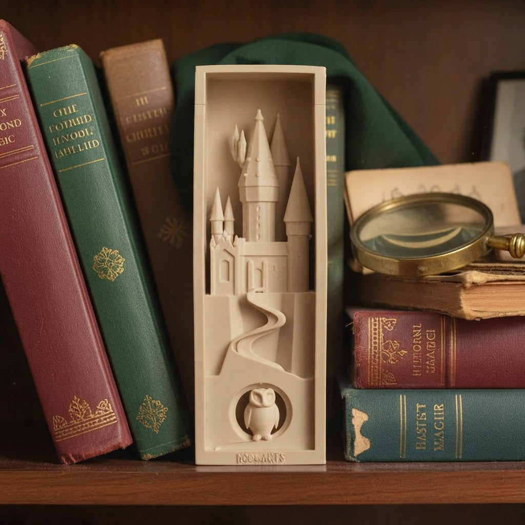 Apoyalibros de Hogwarts - Book Nook