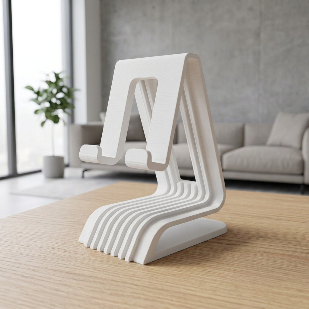 Soporte para celular Onami - Diseño elegante y firme, variante Blanco.