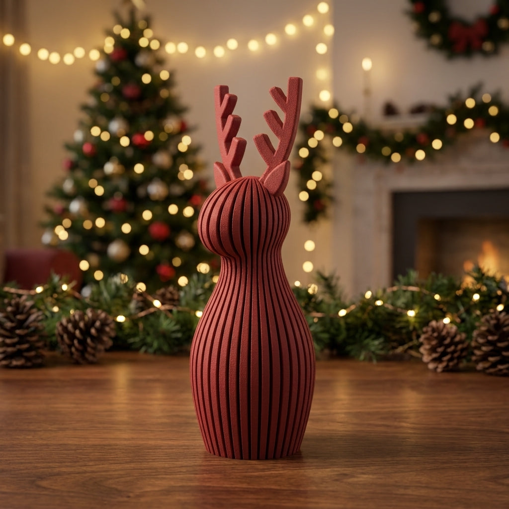 Reno navideño decorativo
