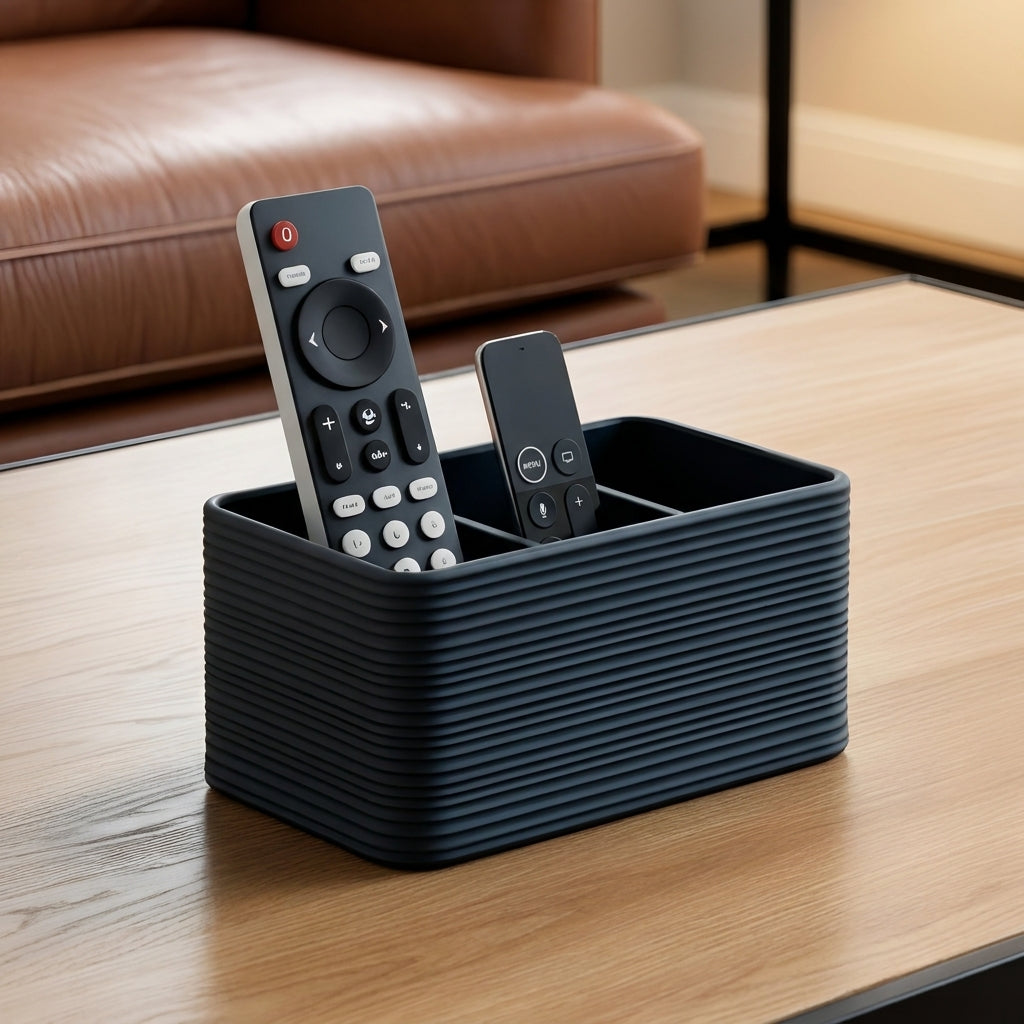 Soporte para controles remotos diseño acanalado
