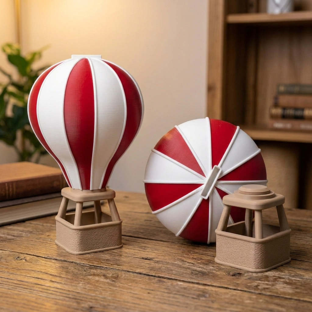 Alcancía Globo Aerostático - Decoración única