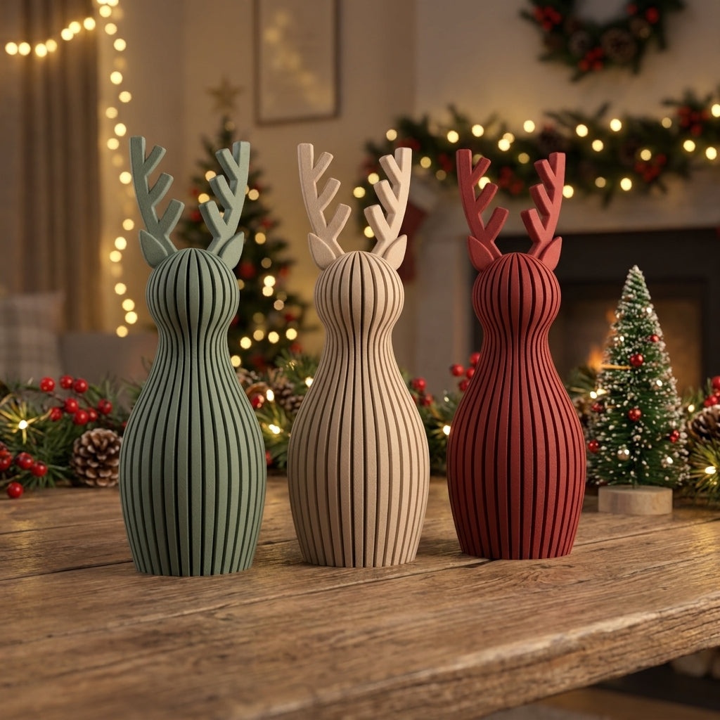 Reno navideño decorativo