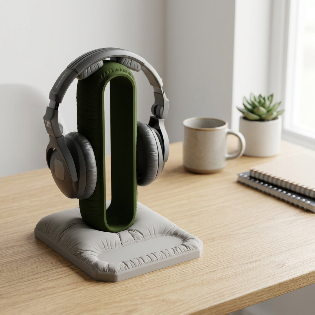 Soporte para Auriculares estilo almohadilla