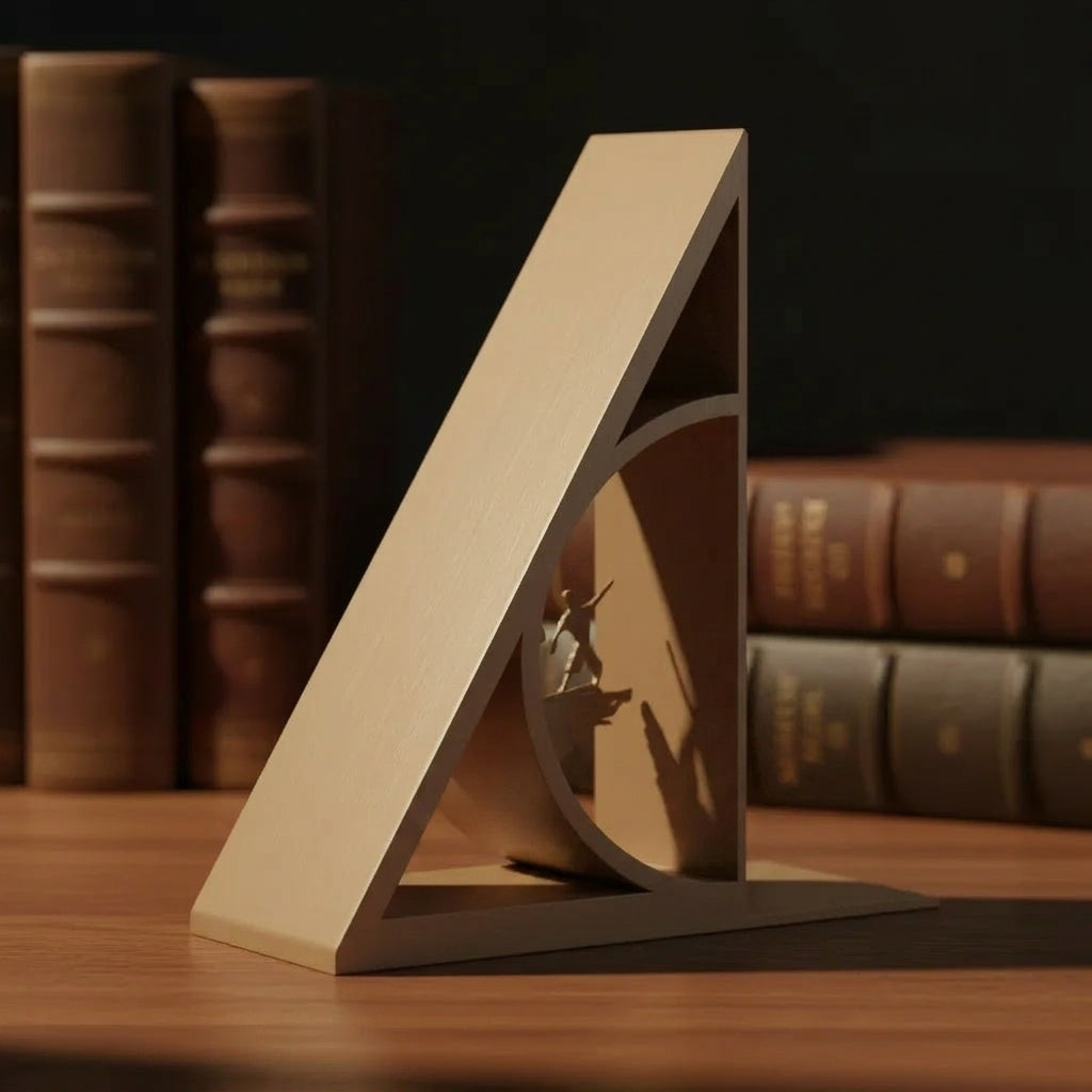Soporte para libros de Harry Potter - Reliquias de la muerte